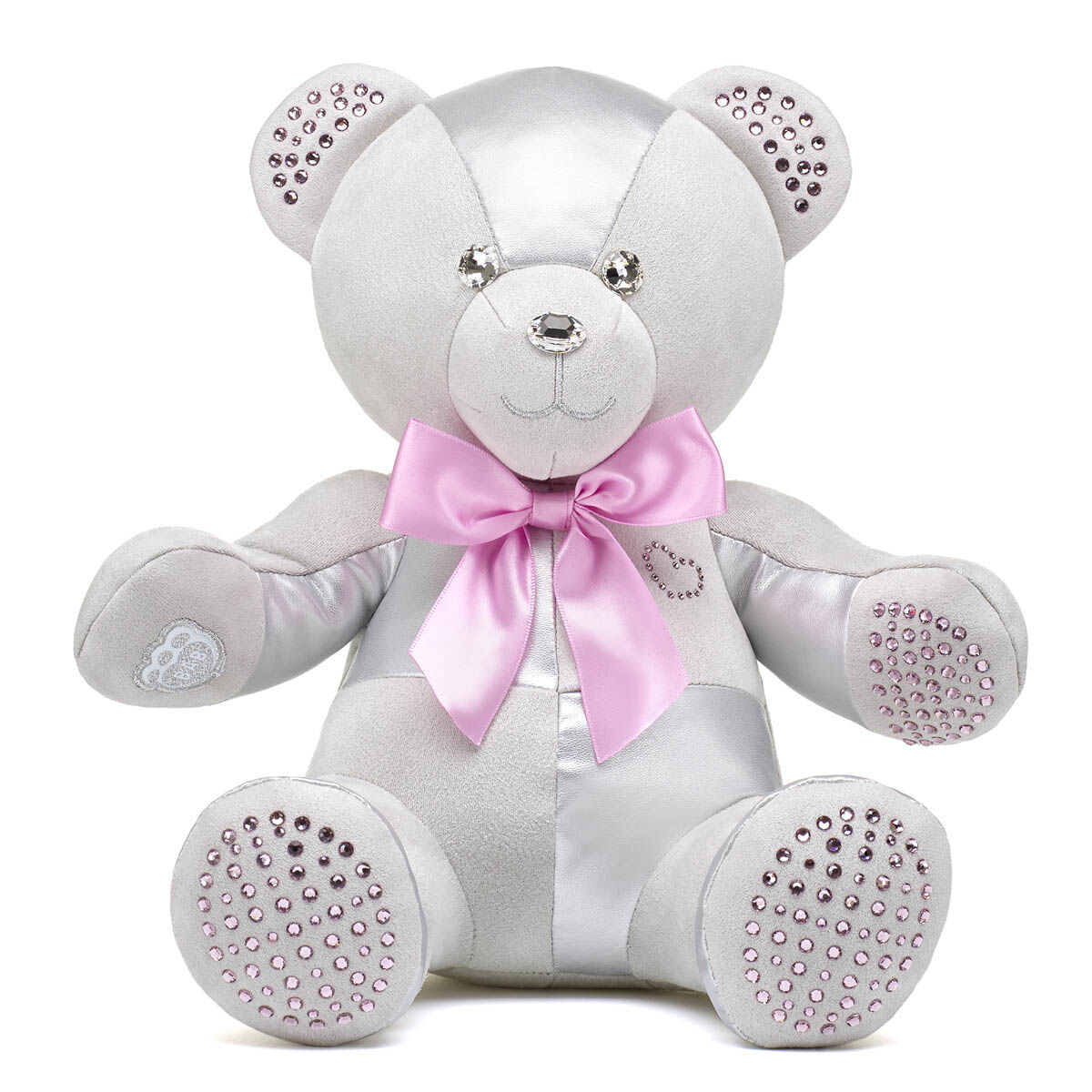 Build-A-Bear Birthstone Bear Featuring Swarovski® Light Amethyst crystals