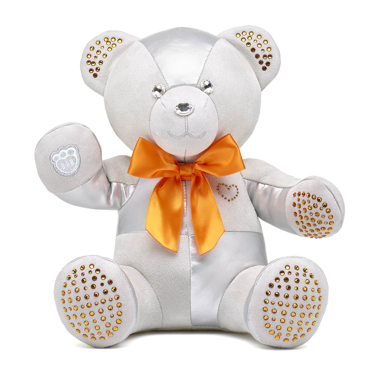 Build-A-Bear Birthstone Bear Featuring Swarovski® Topaz crystals