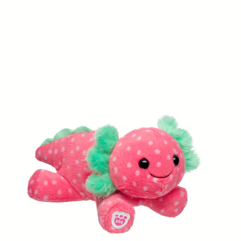 Build-A-Bear Mini Beans Strawberry Axolotl Stuffed Animal plush by Build-A-Bear