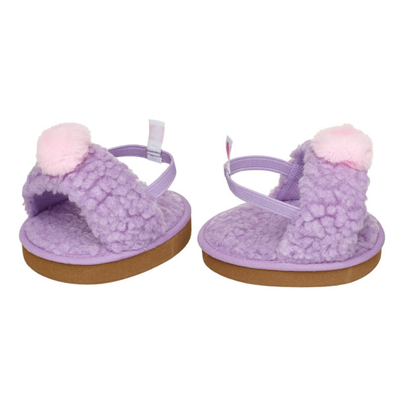 Cozy Sherpa Pom Slippers