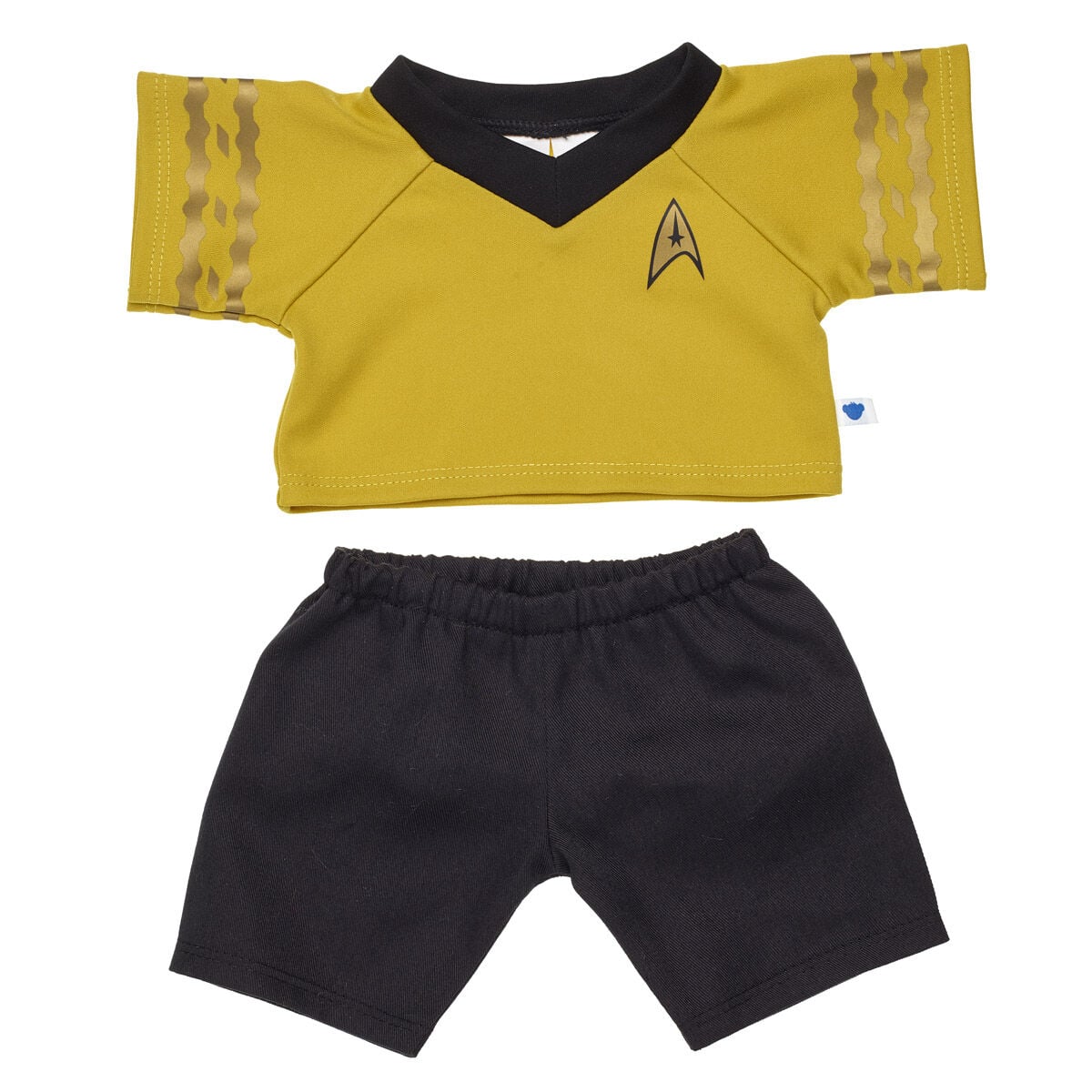 Star Trek: The Original Series Gold Uniform and Phaser Bundle