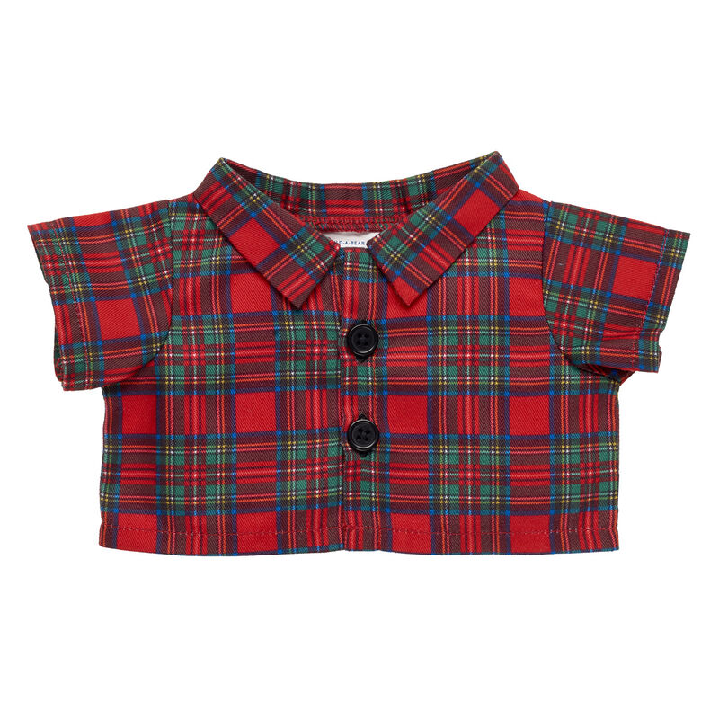 Tartan Shirt for Stuffed Animals - Build-A-Bear Workshop®