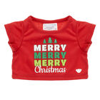 Merry Christmas T-Shirt for Stuffed Animals - Build-A-Bear Workshop&reg;