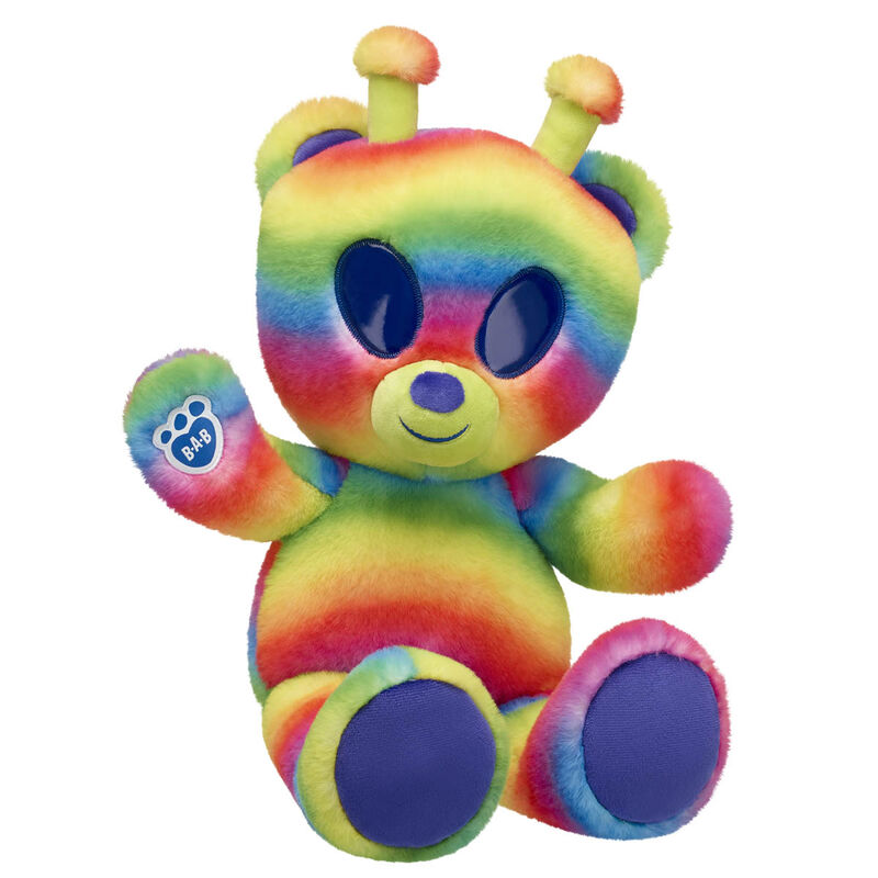 Rainbow Bearlien Plush Toy BuildABear®