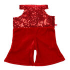Red Velvet Jumpsuit 