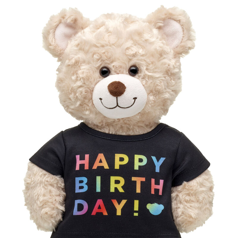 Plush Rainbow Happy Birthday Tee - Build-A-Bear Workshop®