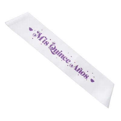 Quincea&ntilde;era Sash