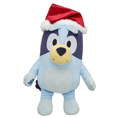 Bluey Plush Puppy Santa Gift Set