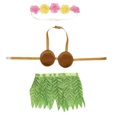 Hula Skirt Outfit