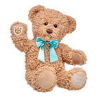 Personalized Timeless Teddy with Blue Bow