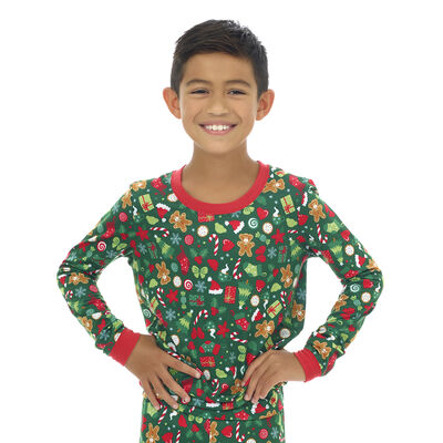 Build-A-Bear Pajama Shop™ Holiday Print Top - Toddler & Youth