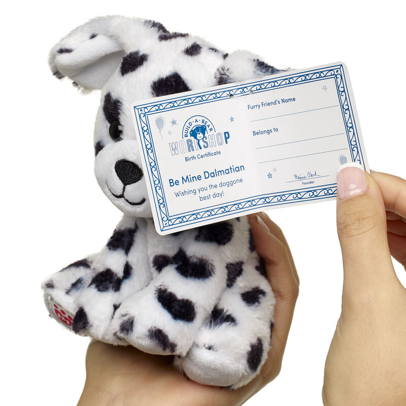 Mini Beans Be Mine Dalmatian Stuffed Animal - Build-A-Bear Workshop&reg;