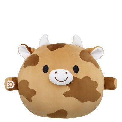 SKOOSHERZ™ Brown Cow Stuffed Animal