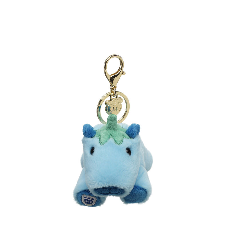 Blueberry Capybara Bag Charm plush by Build-A-Bear