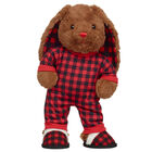 Buffalo Check Pawlette Stuffed Animal Pajamas Gift Set 