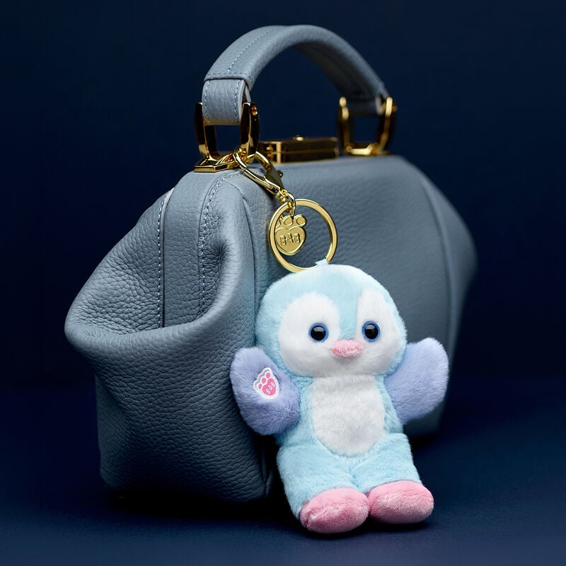 Posh Penguin Bag Charm by Build-A-Bear