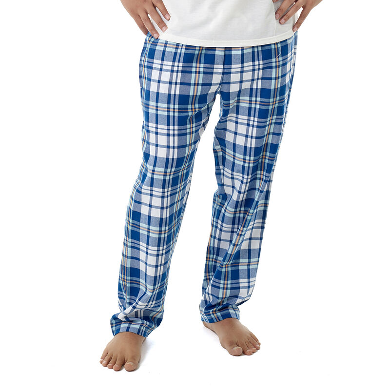 Blue Plaid Pajama Pants - Temu Canada