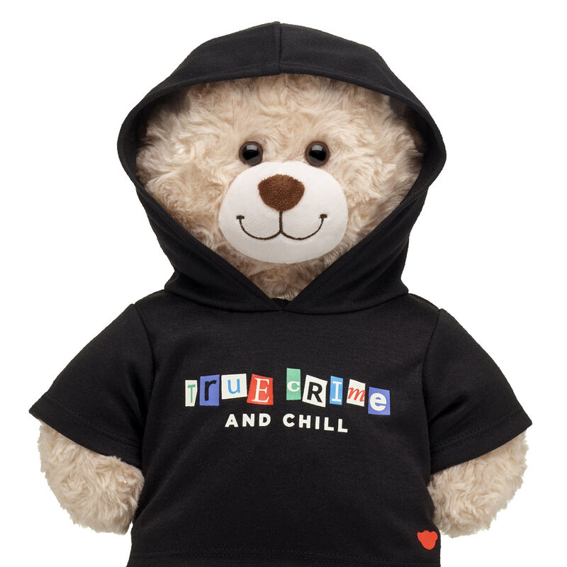 "True Crime and Chill" Hoodie for Stuffed Animals - Build-A-Bear Workshop®