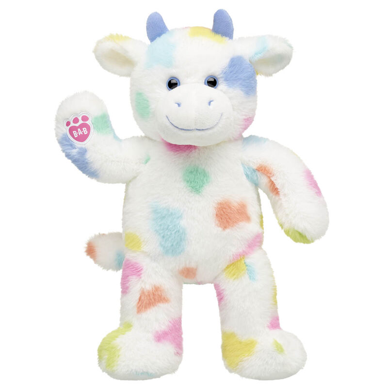 Colorful Splatter Cow Stuffed Animal BuildABear®