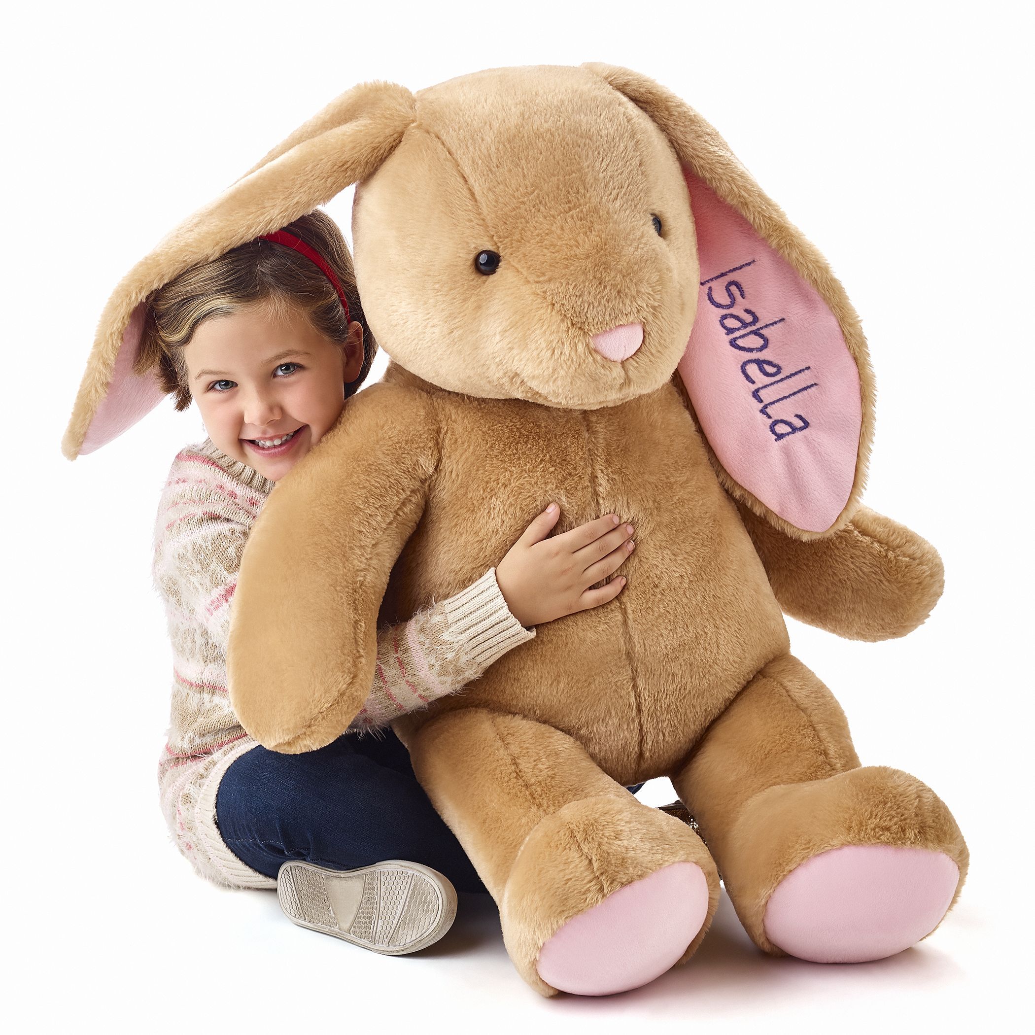 Personalized Giant Pawlette™ Bunny Plush