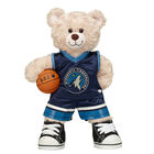 Happy Hugs Teddy Bear Minnesota Timberwolves Basketball Gift Set