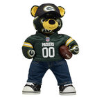 Green Bay Packers Teddy Bear with Fan Hat and Football - Build-A-Bear Workshop&reg;