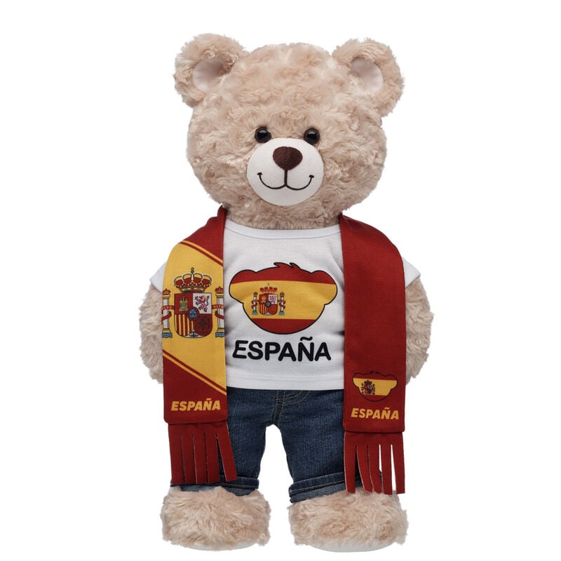 Spain Scarf and T-Shirt Set by Build-A-Bear