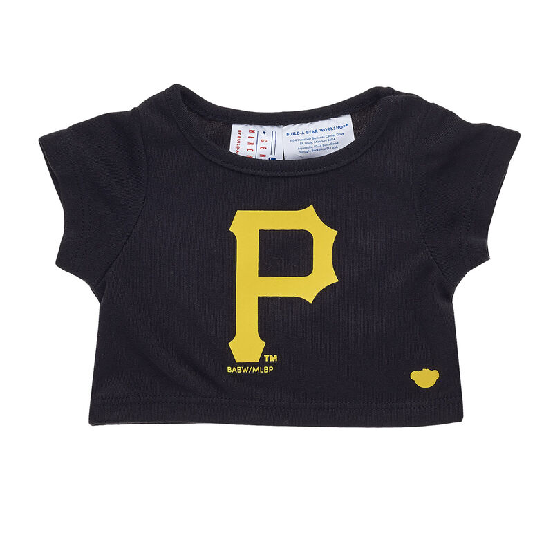 Build-A-Bear Pittsburgh Pirates T-Shirt in Black