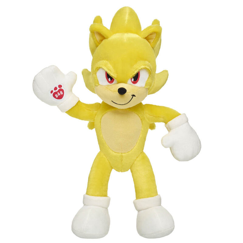 Sega Urso De Pelúcia Super Sonic 30 Cm Amarelo