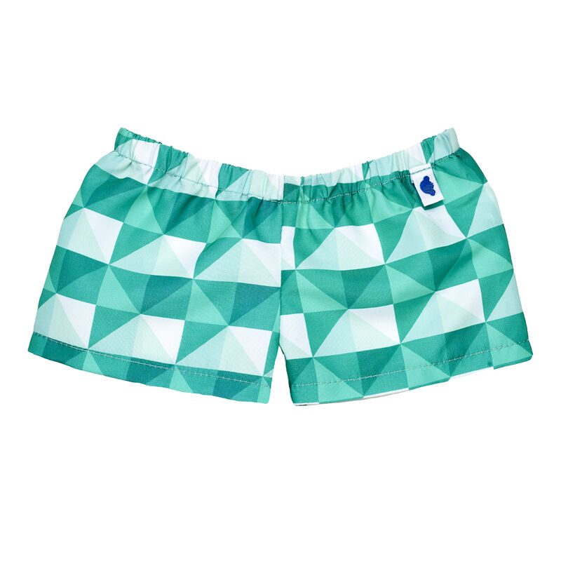 GREEN SWIM SHORTS