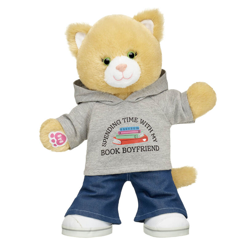 Online Exclusive Jennifur Cat Plush Book Boyfriend Gift Set - Build-A-Bear Workshop®
