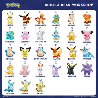 Pokémon Grookey Plush Bundle