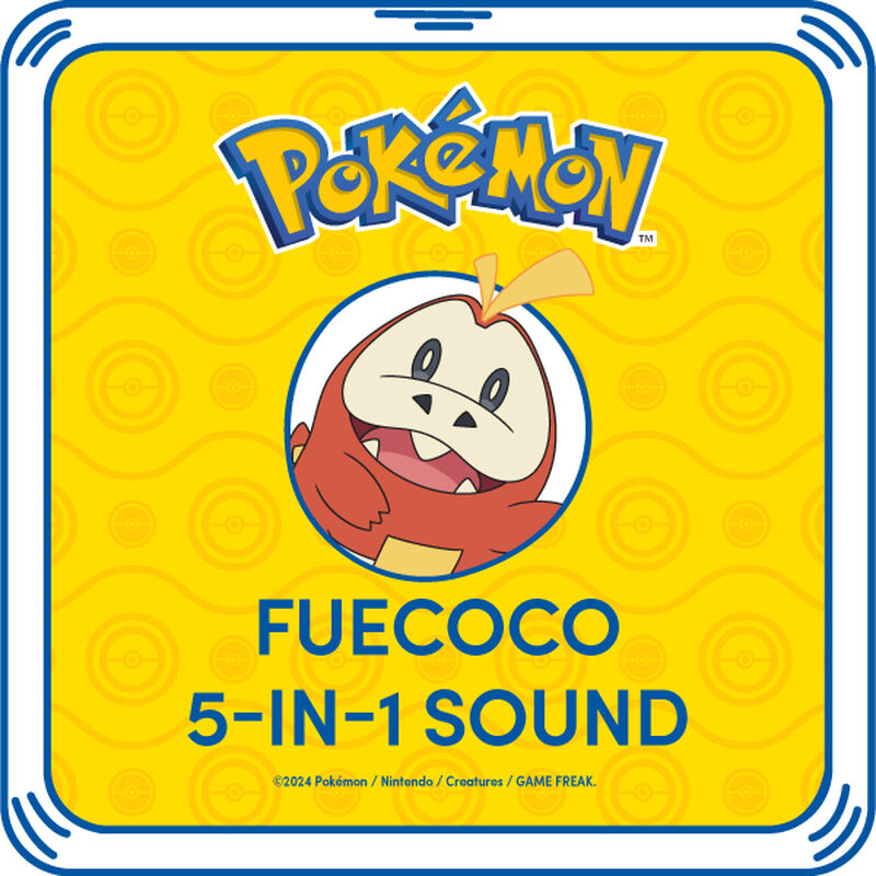 Pok&eacute;mon Fuecoco 5-in-1 Sound for Plush Toys - Build-A-Bear Workshop&reg;