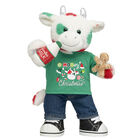 Mooey Christmas Cow Stuffed Animal Milk and Cookies Gift Set 