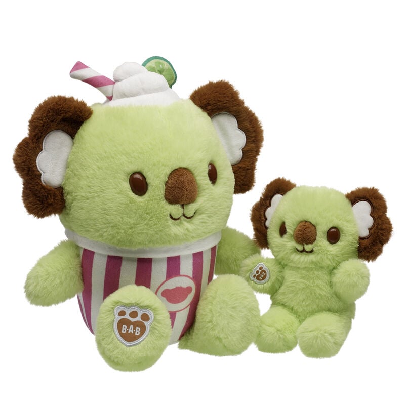 Coconut Lime Koala Slushie Plushie Mini Beans Gift Set plush by Build-A-Bear