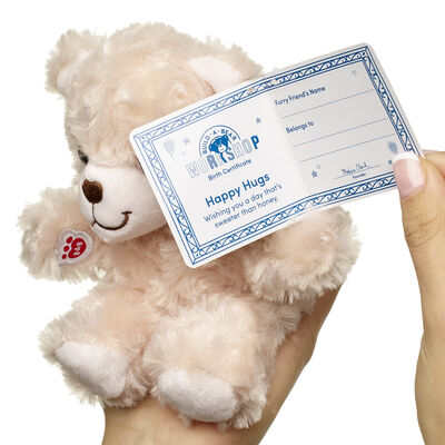 Build-A-Bear Mini Beans&reg; Happy Hugs Teddy Bear 