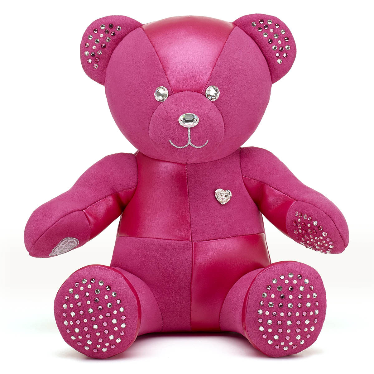 Shimmering Heart Build-A-Bear Collectible Featuring Swarovski® crystals and pearls