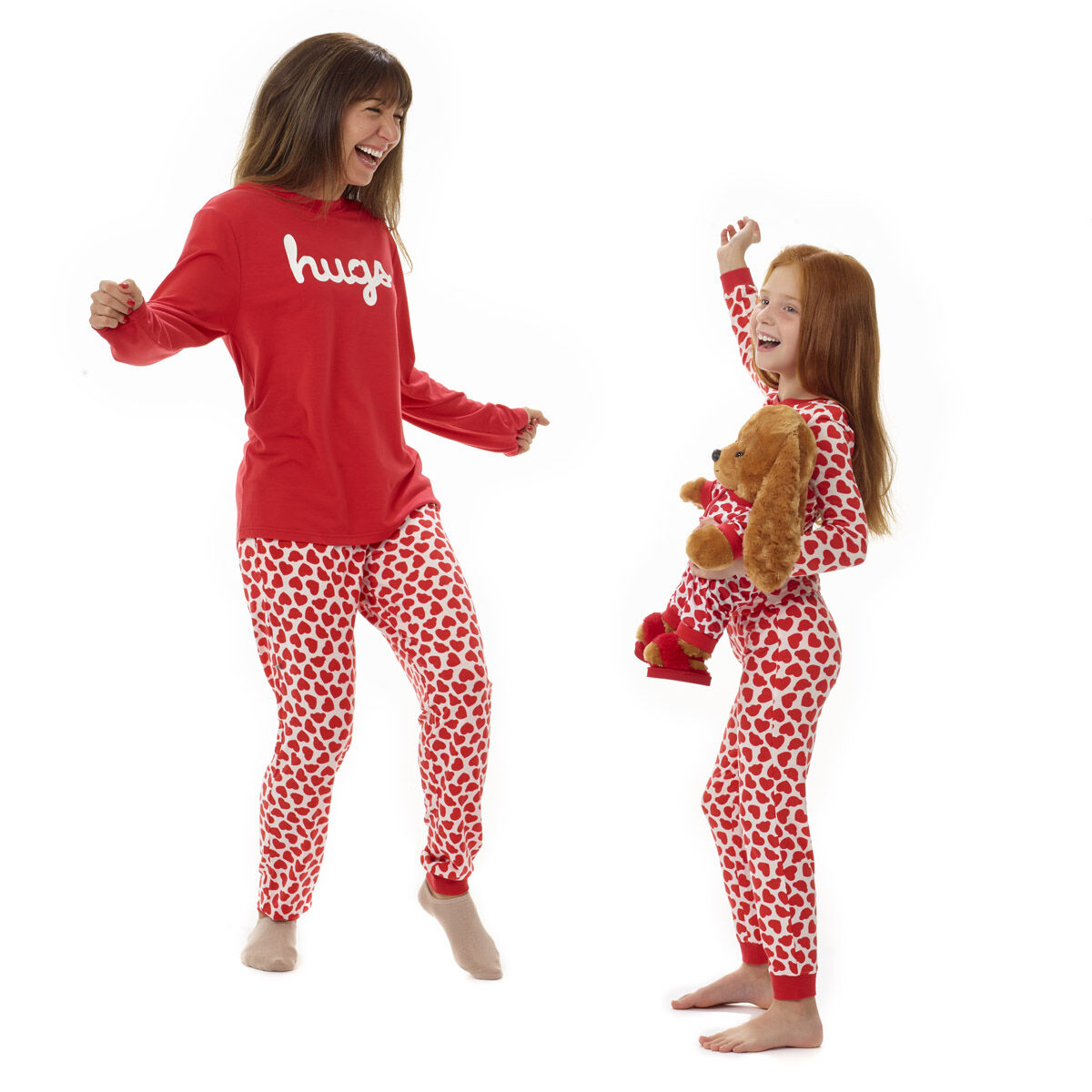 Build-A-Bear Pajama Shop™ Red Hearts PJ Pants