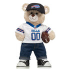 Happy Hugs Teddy Bear with Buffalo Bills Hat, Jersey, and Football - Build-A-Bear Workshop&reg;