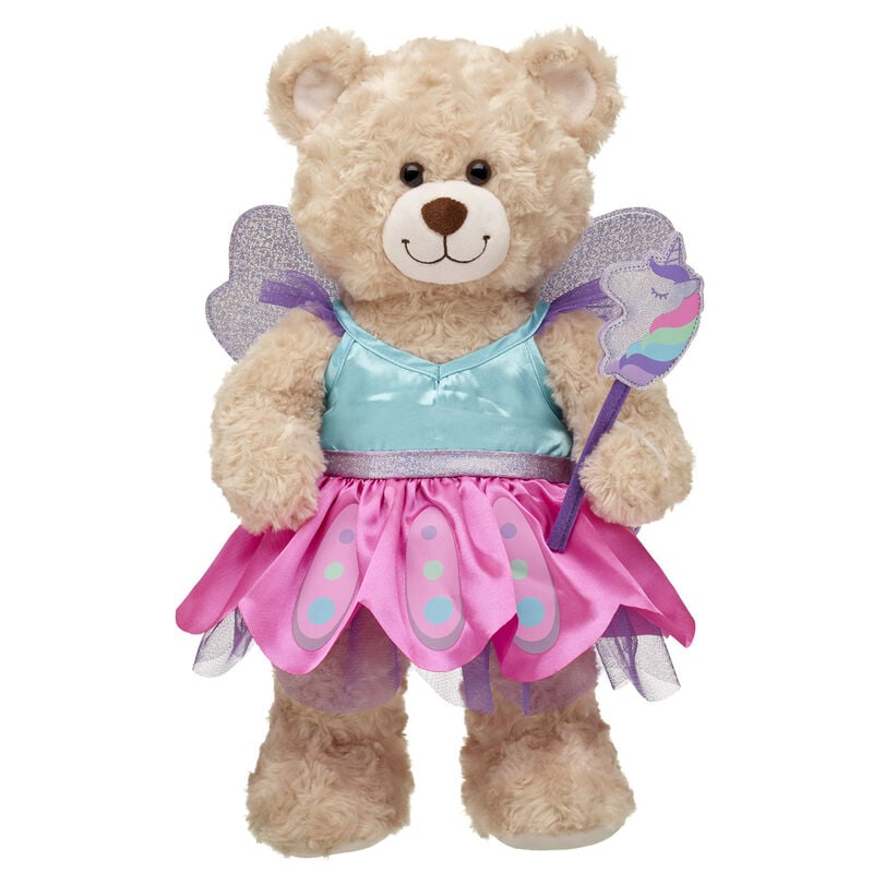 Fairy Dress with Wings and Unicorn Wand - Build-A-Bear Workshop&reg;