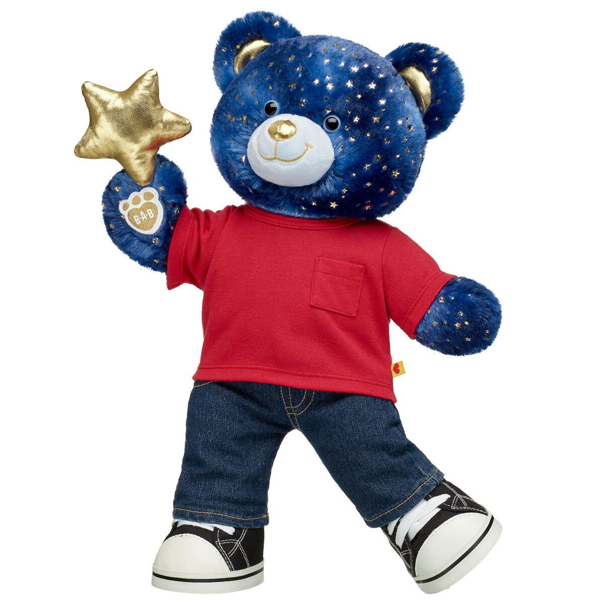 Star Bear（スターベア） Star Wishes Teddy Bear with Shirt & Jeans Set | Build-A-Bear®