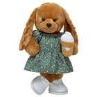 Online Exclusive Barkleigh™ Dog Soft Toy Green Floral Dress Gift Set - Build-A-Bear Workshop®