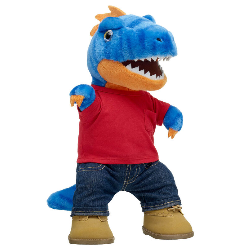 Blue Stripes T-Rex Red Gift Set - Build-A-Bear Workshop®