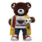 Let's Goal Bear Colombia Gift Set plush by Build-A-Bear
