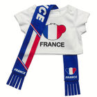 France Scarf and T-Shirt Set by Build-A-Bear