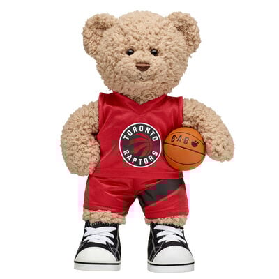 Timeless Teddy Bear Toronto Raptors Basketball Gift Set