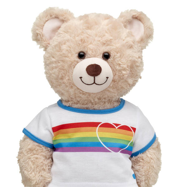 Rainbow Stripes TShirt for Stuffed Animals BuildABear®