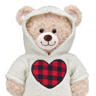 Fuzzy Heart Hoodie