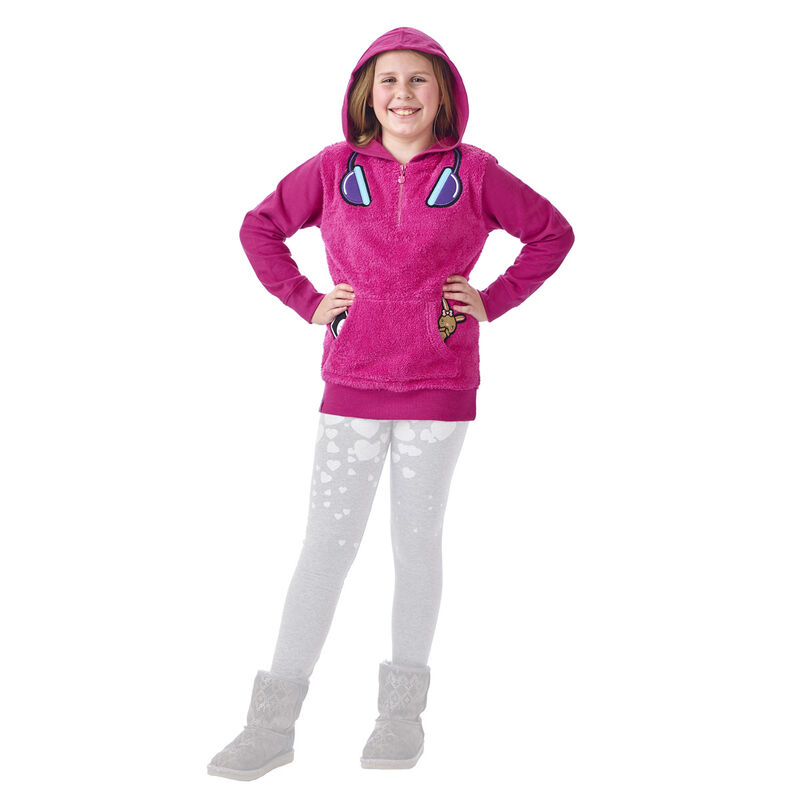 Online Exclusive Kabu™ Pink Half Zip Sherpa Hoodie