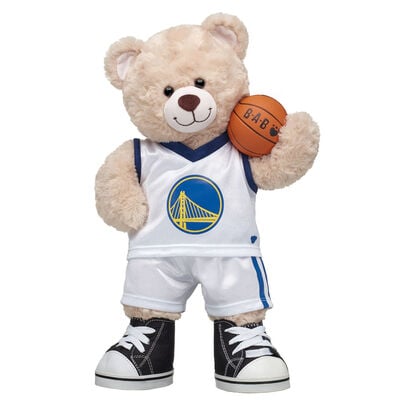 Golden State Warriors Happy Hugs Teddy Bear Basketball Gift Set